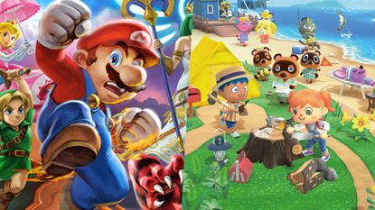 Super Smash Bros. Ultimate and Animal Crossing: New Horizons