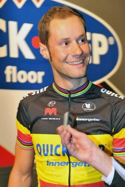 Belgian Champion Tom Boonen