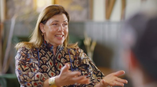 Kirstie Allsopp helping house hunters find their perfect property in Location, Location, Location.