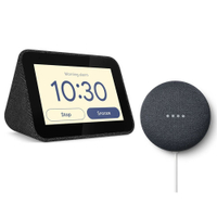 Google Nest Mini &amp; Lenovo Smart Clock: £128.99