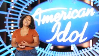 Lady K auditions for American Idol season 20.