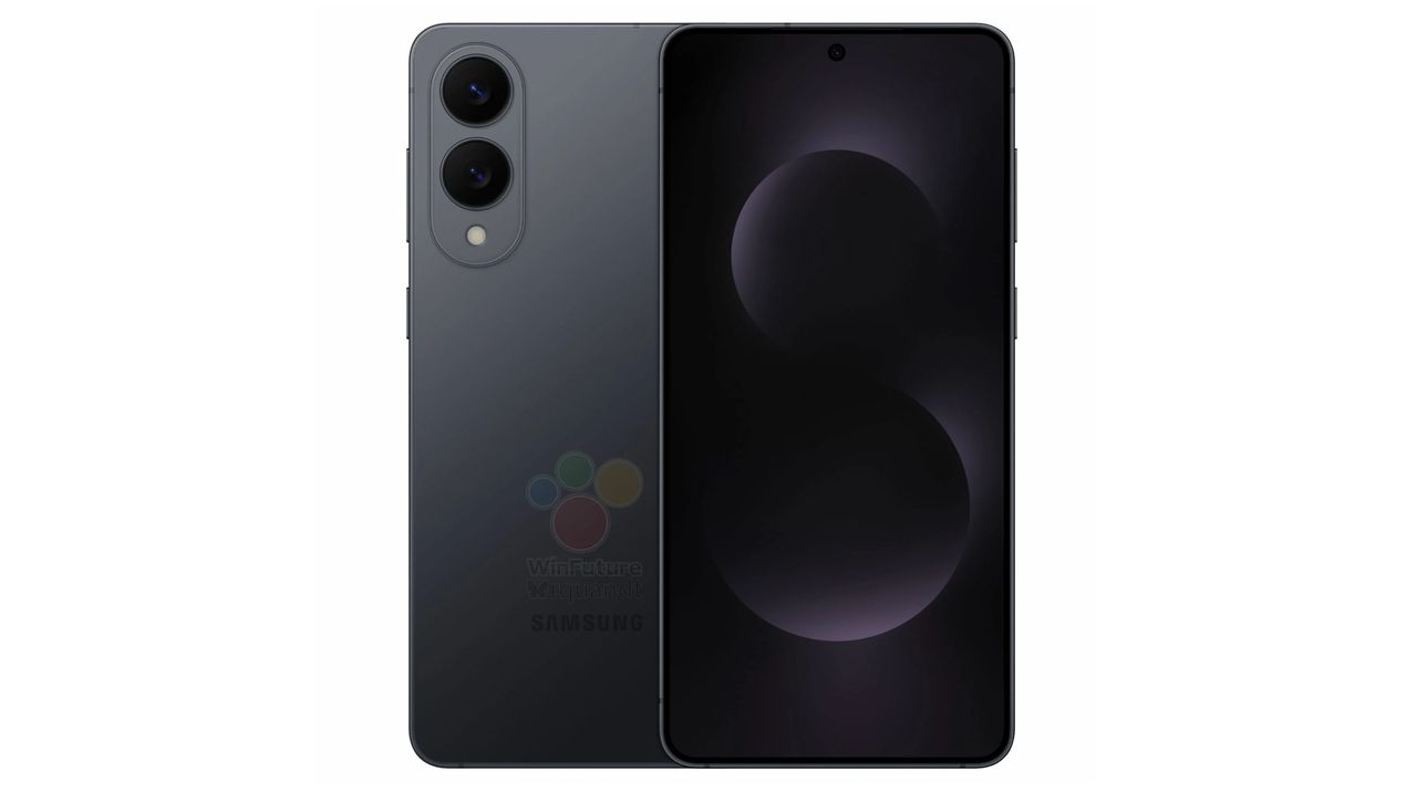 A leaked image of the Samsung Galaxy S25 Edge
