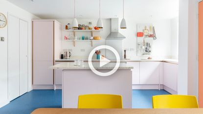 Get an open plan kitchen for just £2,000 by knocking down an internal wall