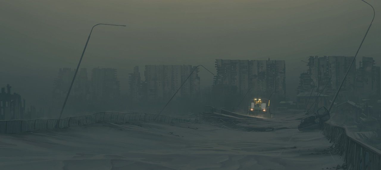 Image Comics and Skybound Entertainment present Simon St&aring;lenhag&rsquo;s latest descent into a devastated, dreamlike world with "The Labyrinth."