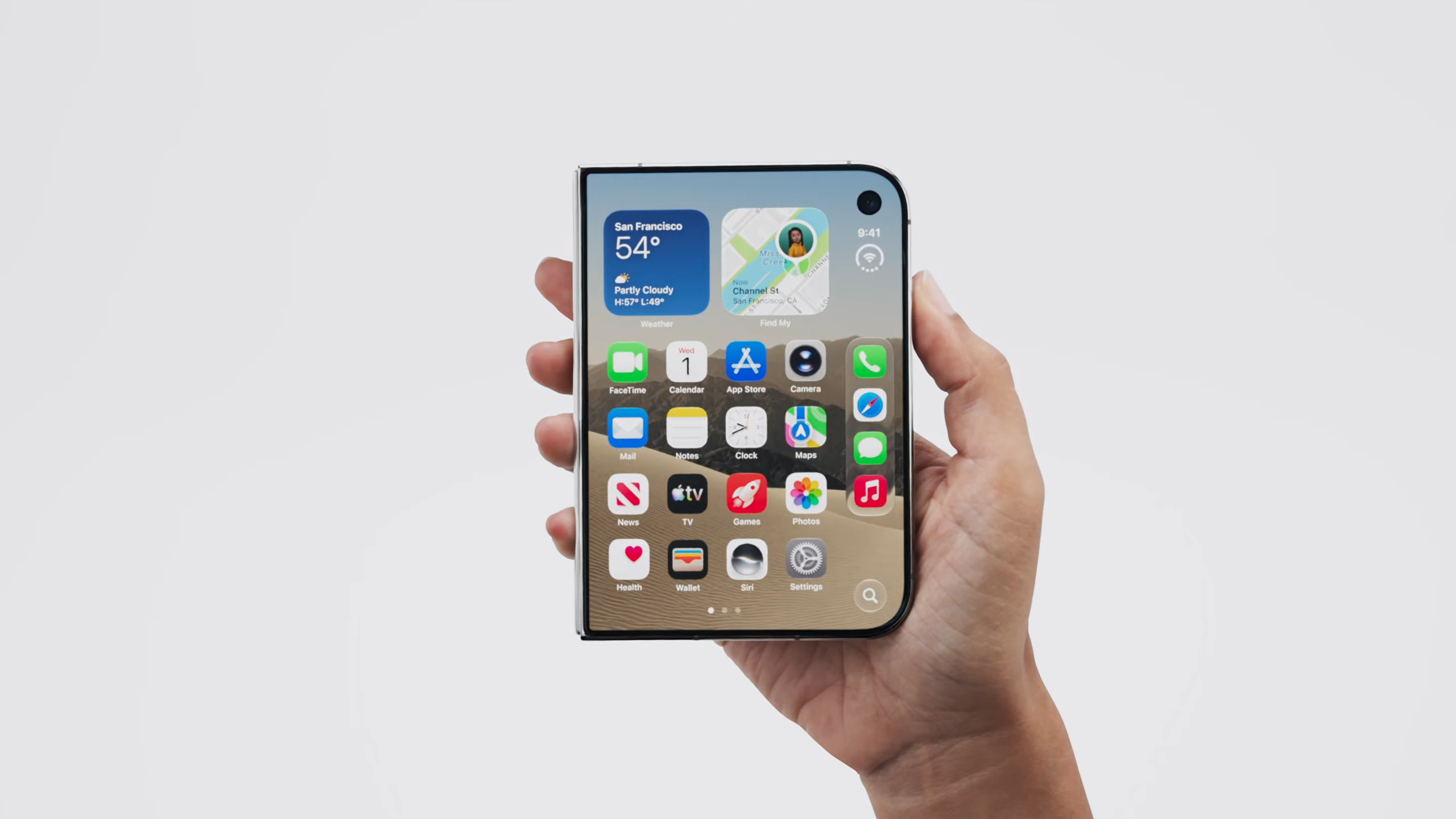 iPhone Duo close din hand