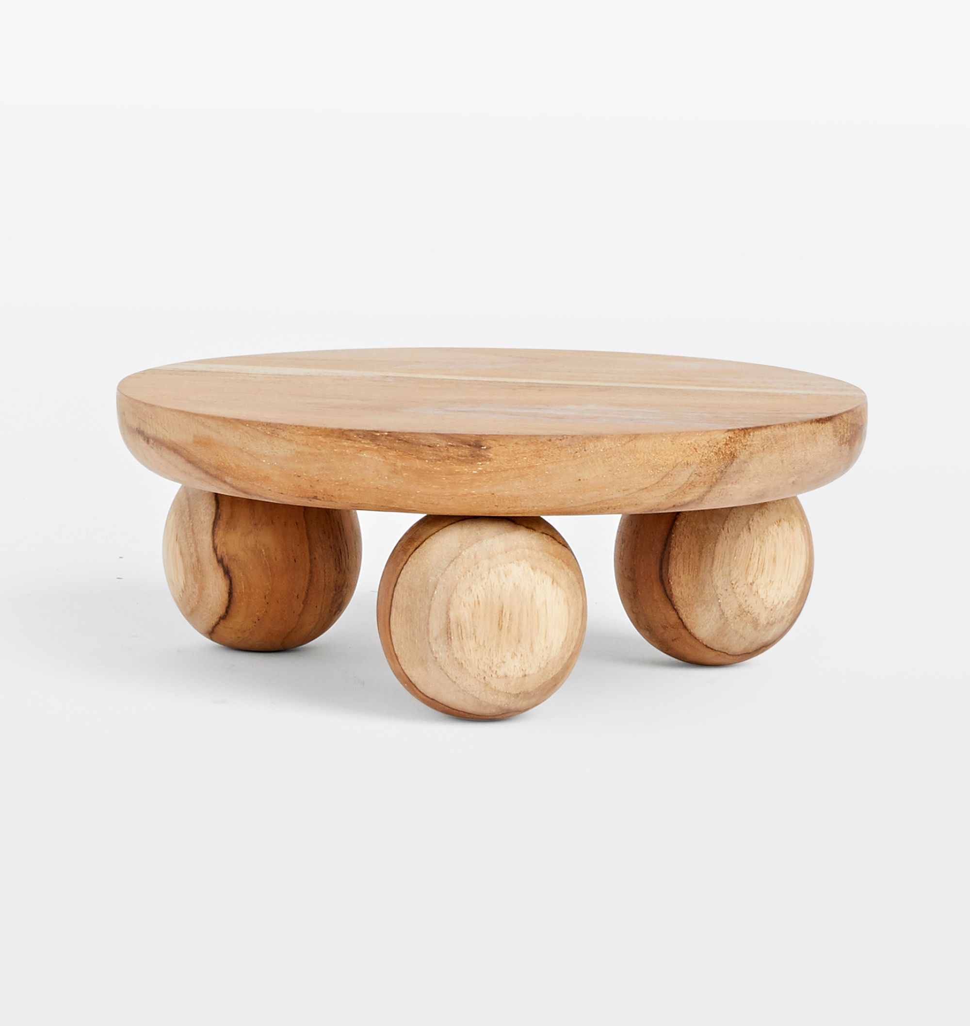 teak plant stand