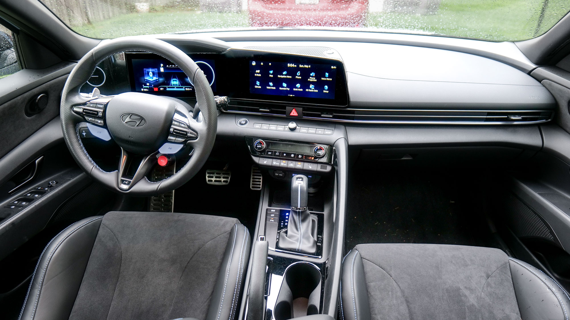 2025 Hyundai Elantra N test drive review pros and cons.