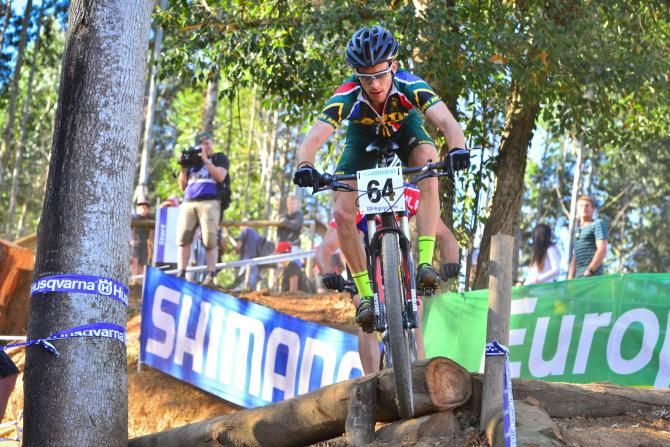 Renay Groustra was the first South African across the line in 47th position in the elite men's cross country
