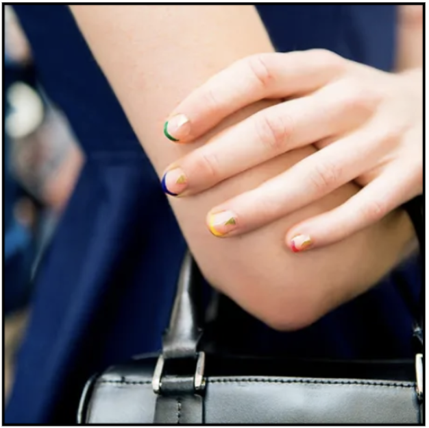 I'm Channeling a '90s French Mani Vibe for My Summer Nail Inspo