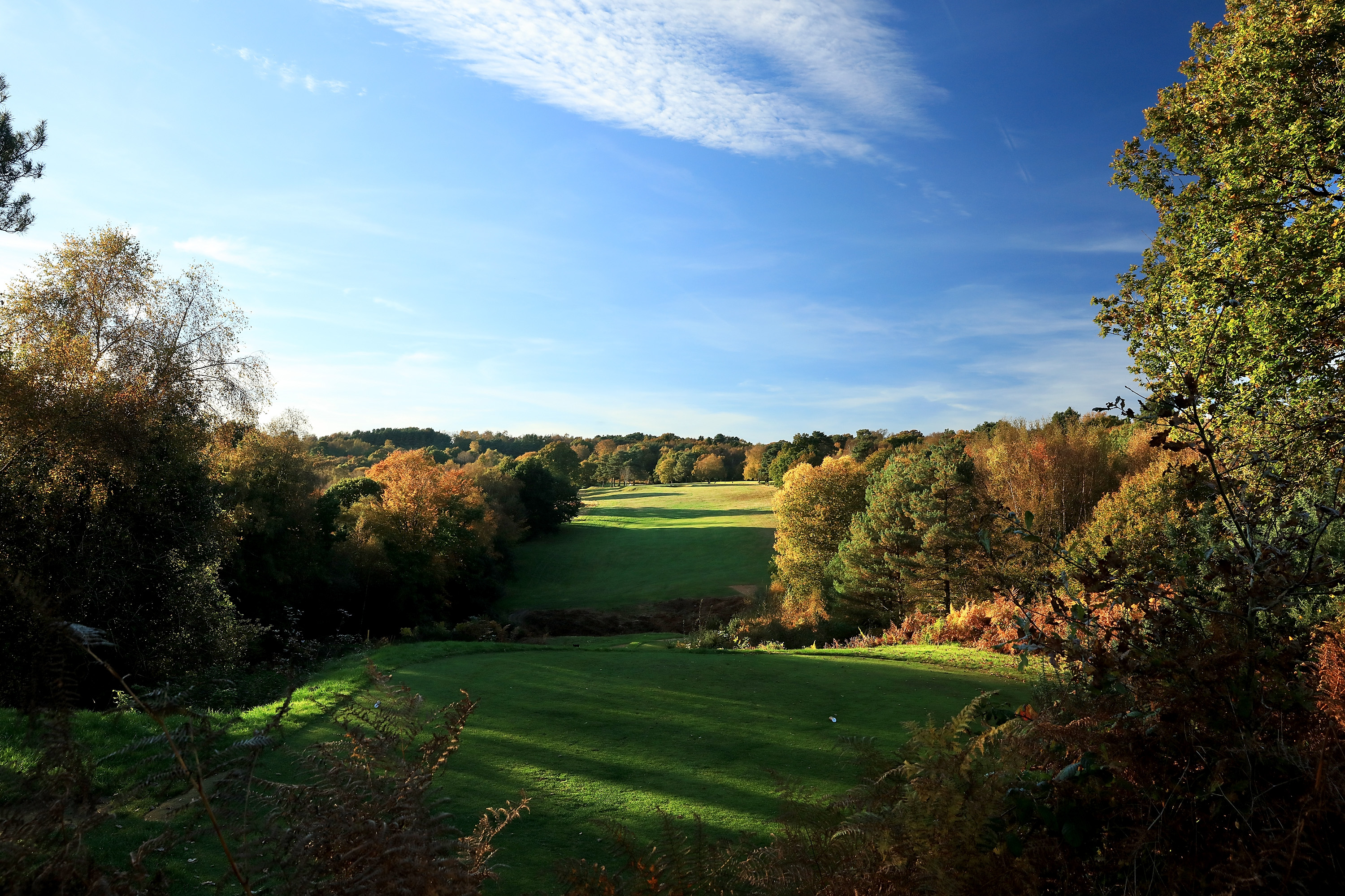 The 5th hole at Crowborough Beacon