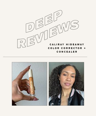 Caliray Under Eye Color Corrector + Concealer on beauty editor Shawna Hudson