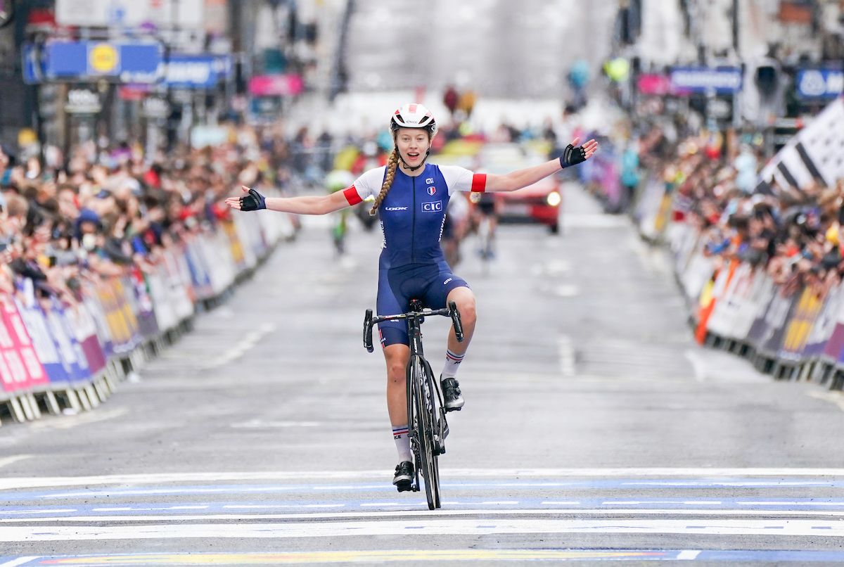 UCI World Championships Julie Bego wins 2023 Junior Women's Road Race