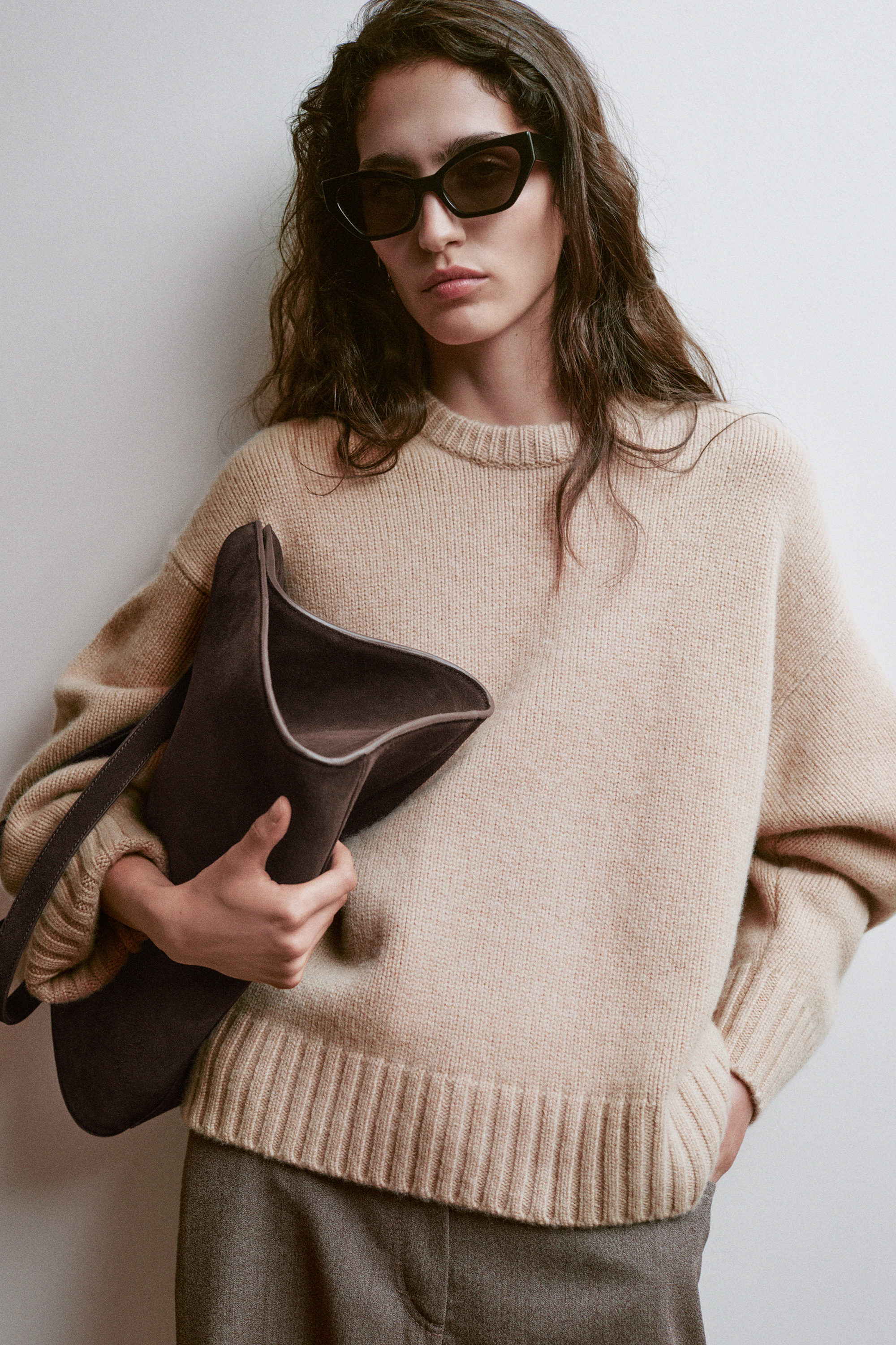 Chunky Cashmere Crew-Neck Jumper