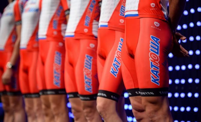 Katusha continue with their red look in 2014