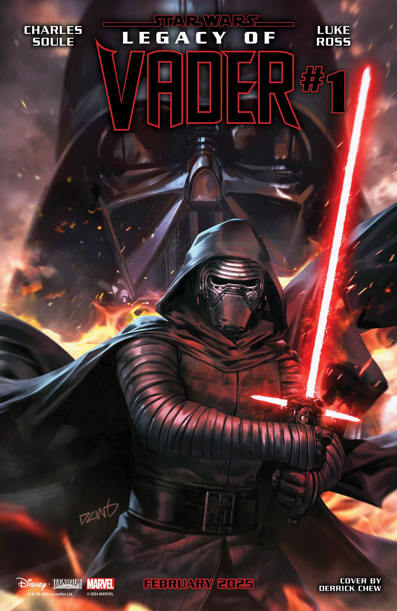 Art from STAR WARS: THE LEGACY OF VADER #1