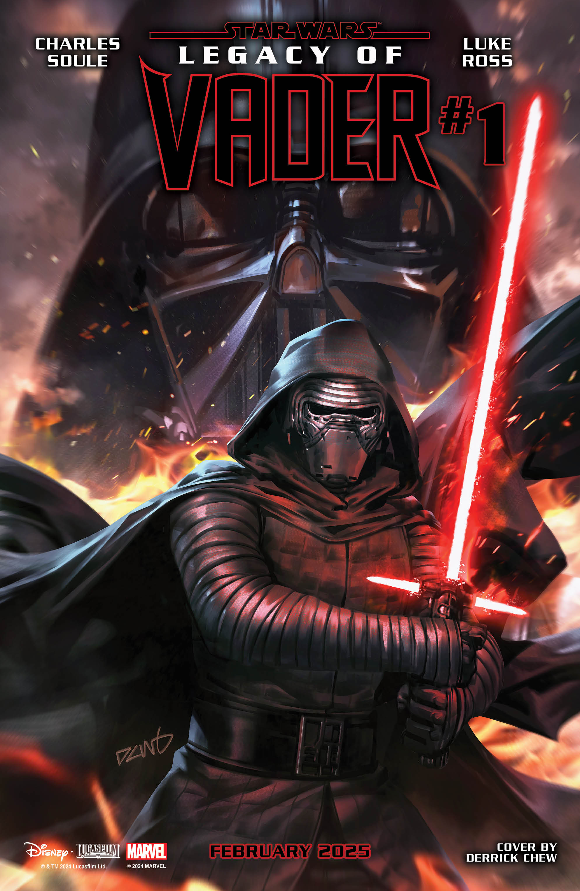 Seni dari STAR WARS: WARISAN VADER #1