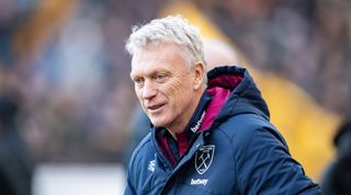 West Ham United manager David Moyes ahead of the Premier League match between Wolves and West Ham United on 14 January, 2023 at Molineux in Wolverhampton, United Kingdom