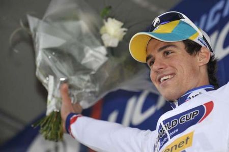 Zdenek Stybar (Telenet - Fidea) wins the overall elite men's World Cup title.