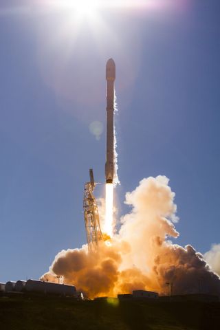 spacex's falcon 9 launch