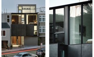 Twin Peaks Residences' photo showing exterior views at dusk and in close up