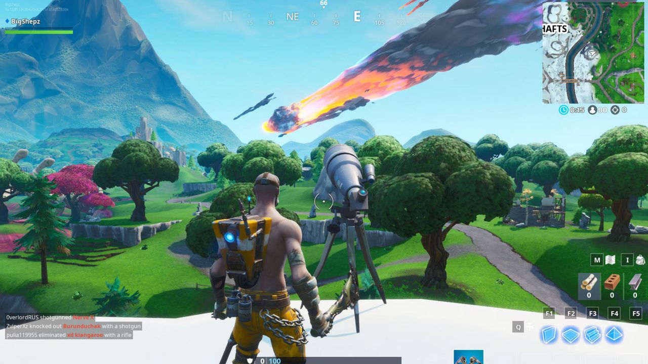 telescope locations in Fortnite