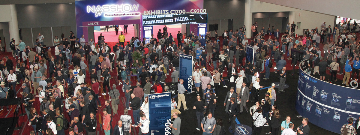 NAB Show floor