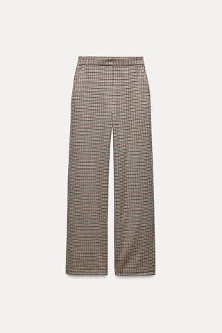 Plaid Pants Zw Collection