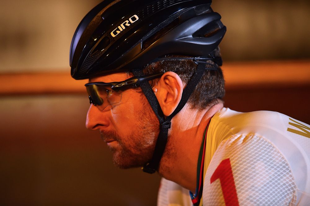Bradley Wiggins is doing all of his talking with his legs this week at Six Day London