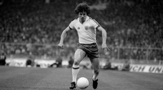 31 May 1977 Wembley - England v Wales - Kevin Keegan of England. (Photo by Mark Leech/Offside via Getty Images)