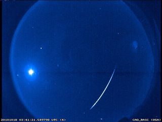 2010 Orionid meteor
