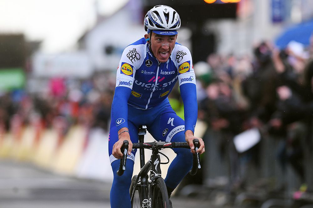 Julian Alaphilippe was second during stage 1 at Paris-Nice