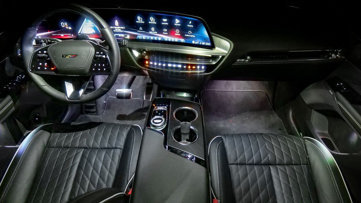 2026 Cadillac Lyriq-V test drive.