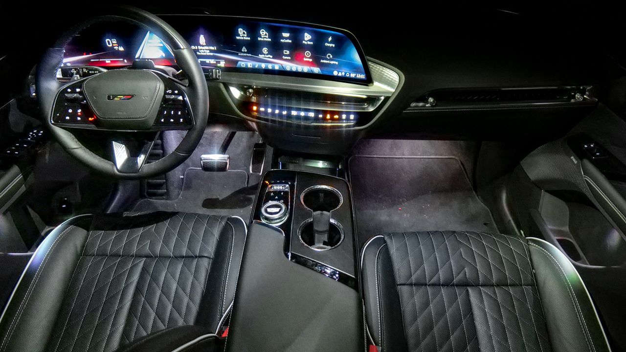 2026 Cadillac Lyriq-V test drive.