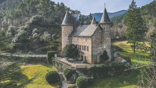 14th century castle in the Cévennes national park