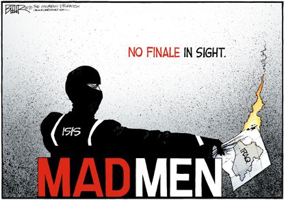 Editorial cartoon World ISIS