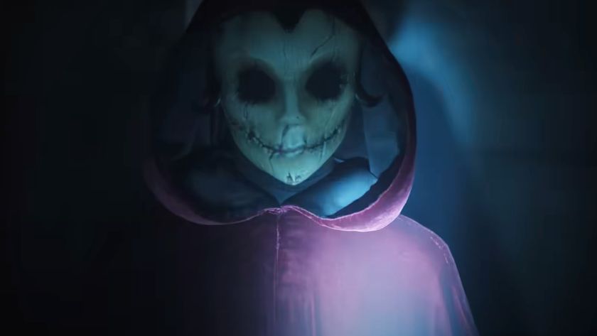 A hooded figure in the Wednesday season 2 trailer