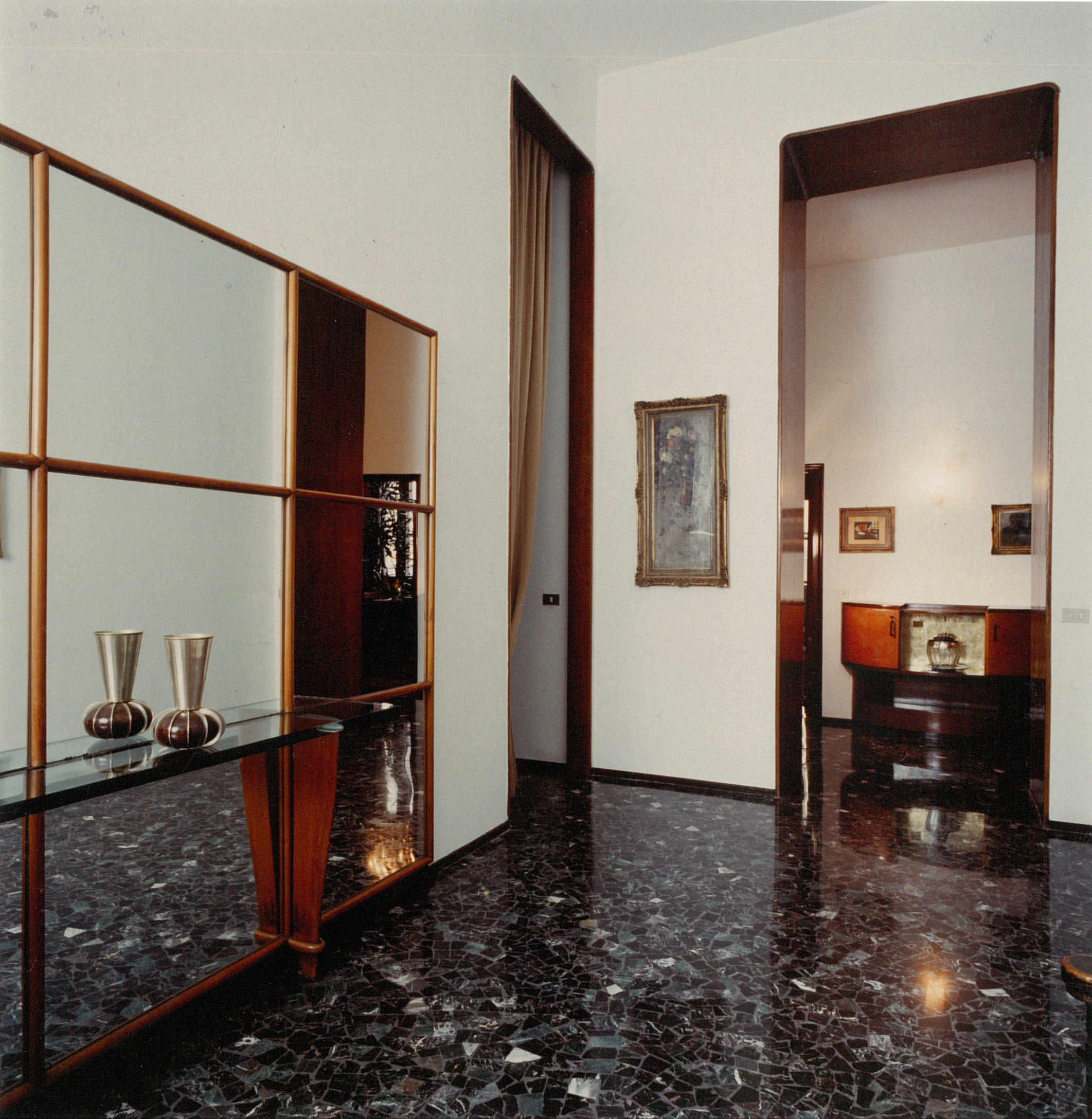 Osvaldo Borsani apartment interior Milan