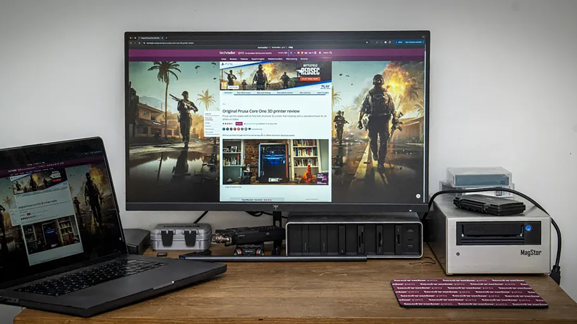 The KTC H27P3 27-inch 5K monitor. 