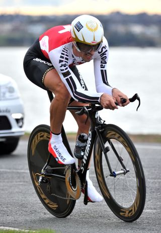 Fabian Cancellara wins, World Championships 2010, men