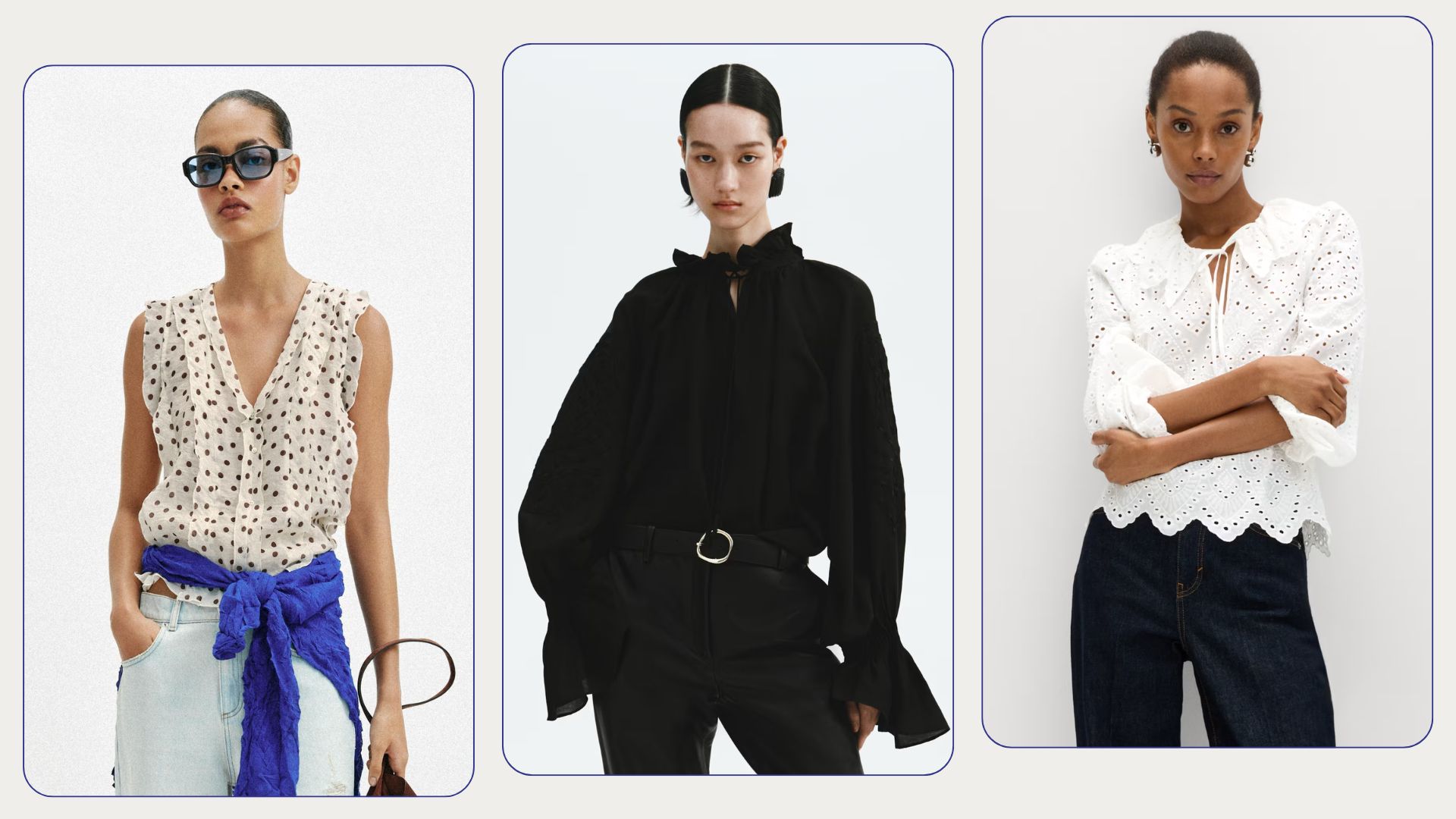 It's Officially Blouse Season&mdash;9 Zara, H&amp;M and M&amp;S Styles That Make Every Outfit Instantly Chicer