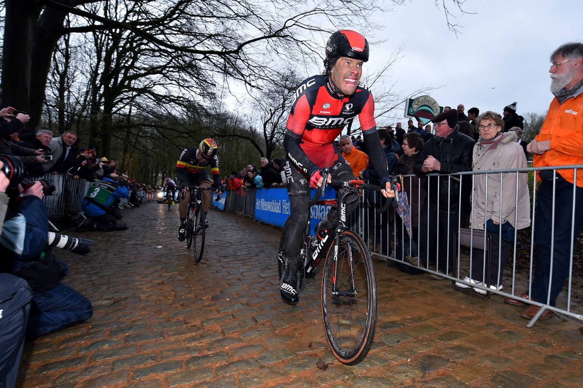 Daniel Oss on the Kemmelberg