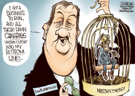 Don Blankenship's crude logic