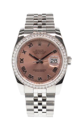 Rolex Datejust Pink Diamond Watch