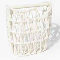 White Rope Toilet Roll Basket | £20 at Matalan