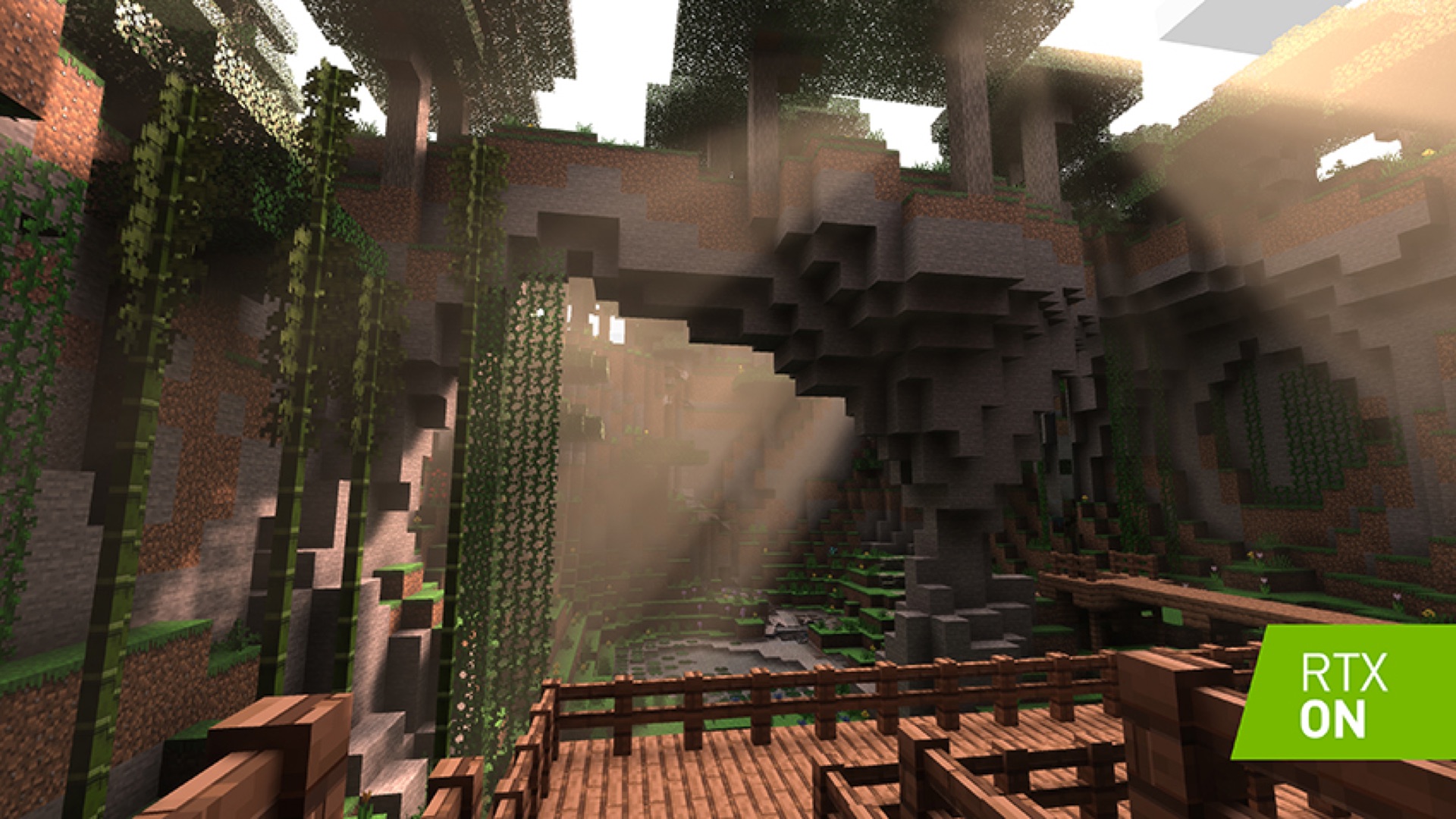 Minecraft's RTX-powered ray tracing arrives in beta later this