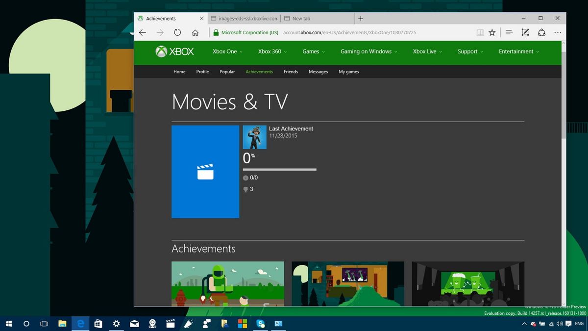 How to download Xbox One achievement images on full HD in Windows 10 without an app  Windows 