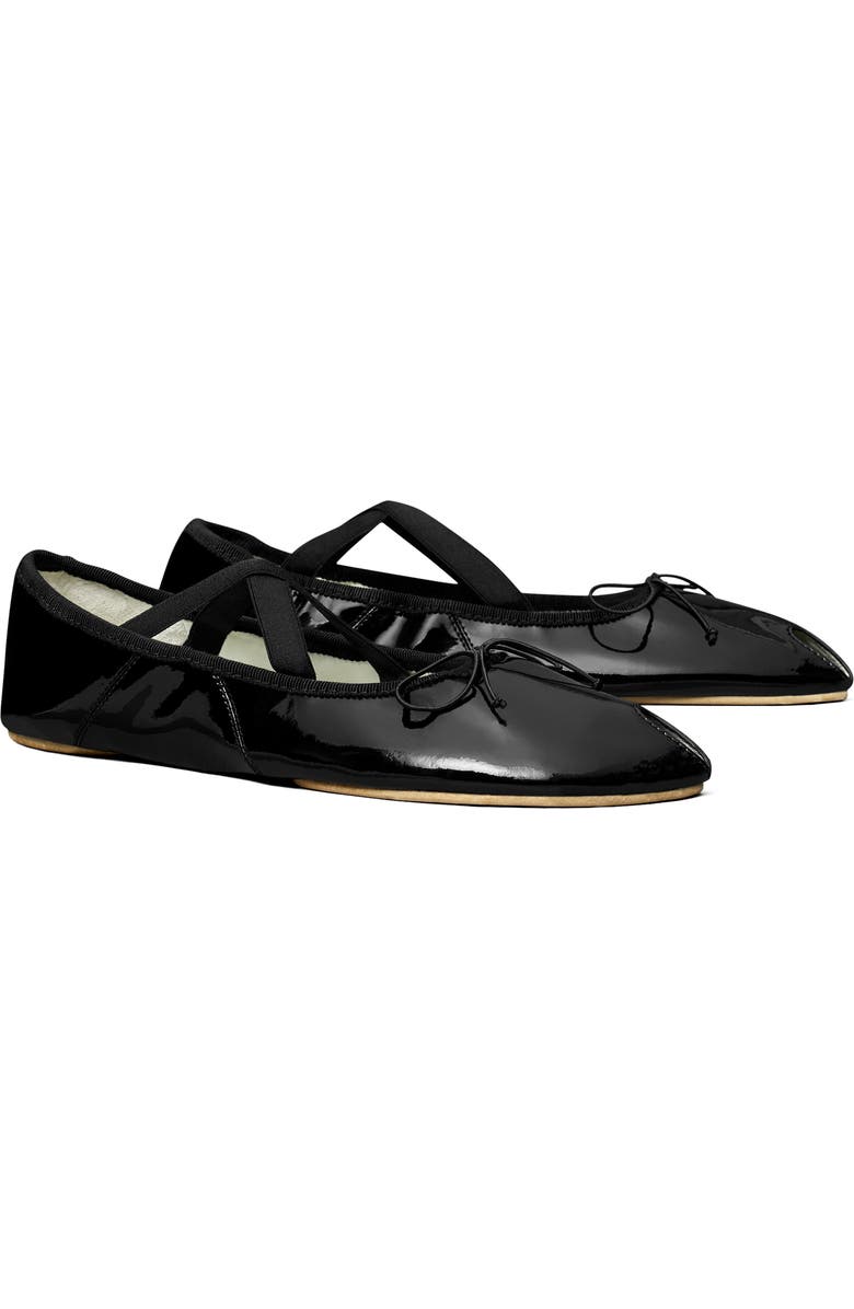 Peep Toe Mary Jane Ballet Flat