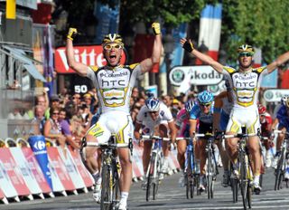 Mark Cavendish wins, Tour de France 2009, stage 21