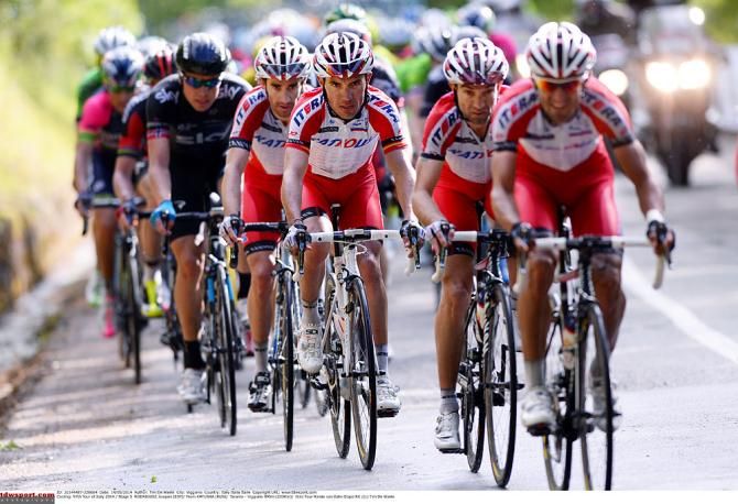 Team Katusha in formation