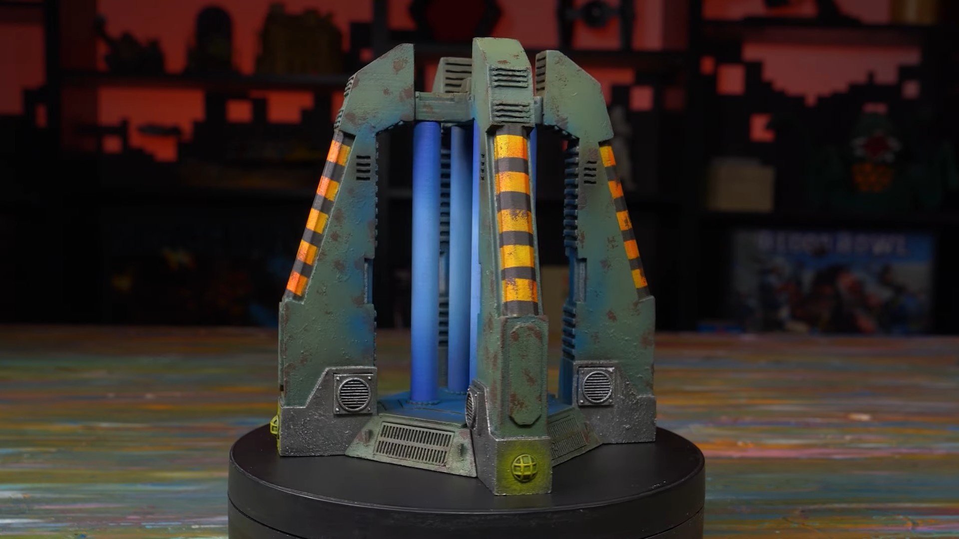  Warhammer 40,000 YouTuber 3D prints Dawn of War buildings for tabletop games 